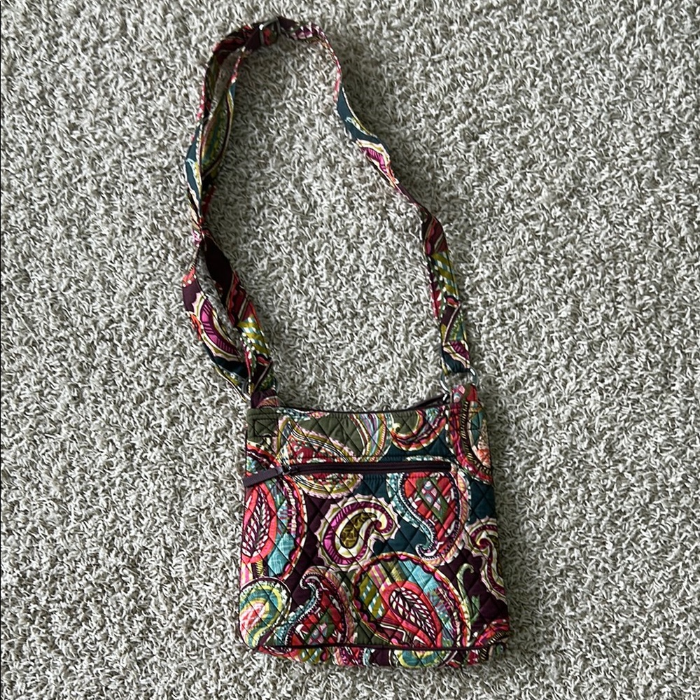 Vera Bradley Retired Heirloom Paisley Crossbody Bag 2017